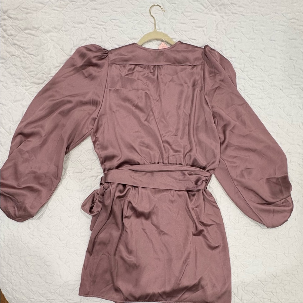 Dress Forum Mauve Wrap Dress